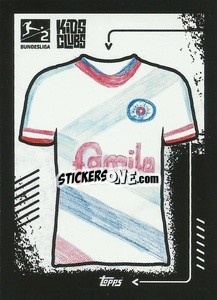 Figurina Kids Clubs Trikot - German Football Bundesliga 2022-2023 - Topps