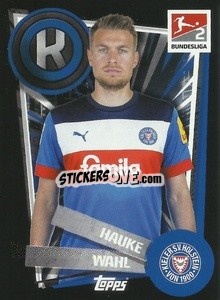 Sticker Hauke Wahl - German Football Bundesliga 2022-2023 - Topps