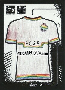 Sticker Kids Clubs Trikot - German Football Bundesliga 2022-2023 - Topps