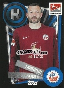 Sticker Markus Kolke - German Football Bundesliga 2022-2023 - Topps