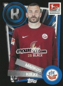 Cromo Markus Kolke - German Football Bundesliga 2022-2023 - Topps