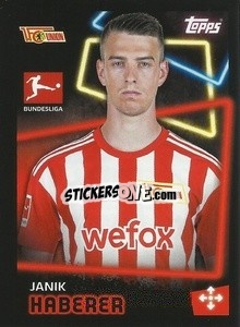 Figurina Janik Haberer - German Football Bundesliga 2022-2023 - Topps