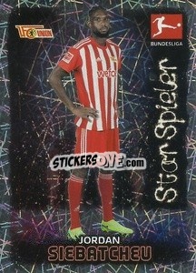 Figurina Jordan Siebatcheu - German Football Bundesliga 2022-2023 - Topps