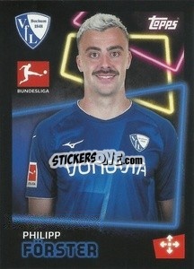 Sticker Philipp Förster - German Football Bundesliga 2022-2023 - Topps