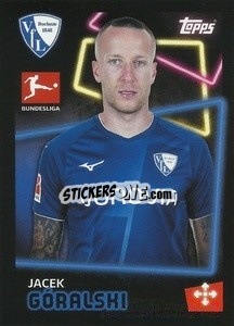 Sticker Jacek Góralski - German Football Bundesliga 2022-2023 - Topps