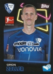 Sticker Simon Zoller - German Football Bundesliga 2022-2023 - Topps