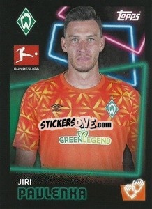 Sticker Jiří Pavlenka - German Football Bundesliga 2022-2023 - Topps