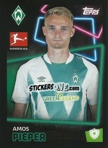 Sticker Amos Pieper - German Football Bundesliga 2022-2023 - Topps