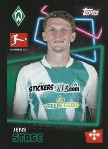 Figurina Jens Stage - German Football Bundesliga 2022-2023 - Topps