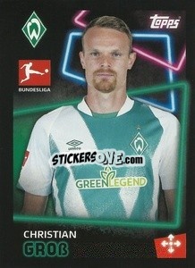 Sticker Christian Groß - German Football Bundesliga 2022-2023 - Topps