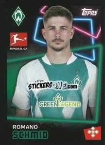 Sticker Romano Schmid - German Football Bundesliga 2022-2023 - Topps