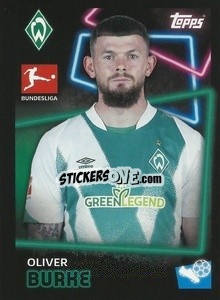 Sticker Oliver Burke - German Football Bundesliga 2022-2023 - Topps