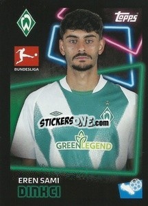 Figurina Eren Sami Dinkci - German Football Bundesliga 2022-2023 - Topps