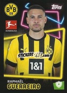 Sticker Raphaël Guerreiro - German Football Bundesliga 2022-2023 - Topps