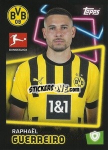 Figurina Raphaël Guerreiro - German Football Bundesliga 2022-2023 - Topps