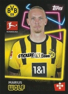 Cromo Marius Wolf - German Football Bundesliga 2022-2023 - Topps