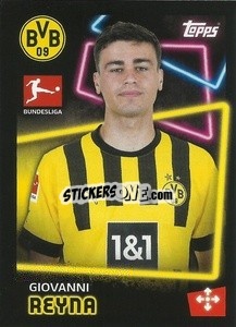 Sticker Giovanni Reyna - German Football Bundesliga 2022-2023 - Topps
