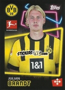 Sticker Julian Brandt - German Football Bundesliga 2022-2023 - Topps