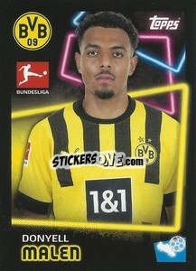 Sticker Donyell Malen - German Football Bundesliga 2022-2023 - Topps