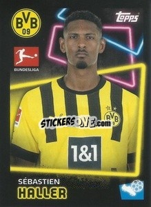 Sticker Sébastien Haller - German Football Bundesliga 2022-2023 - Topps