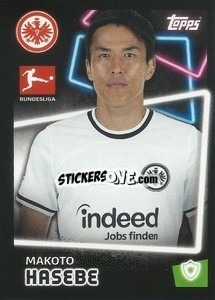 Sticker Makoto Hasebe - German Football Bundesliga 2022-2023 - Topps