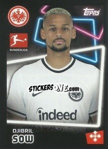 Sticker Djibril Sow - German Football Bundesliga 2022-2023 - Topps