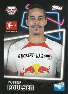 Sticker Yussuf Poulsen - German Football Bundesliga 2022-2023 - Topps