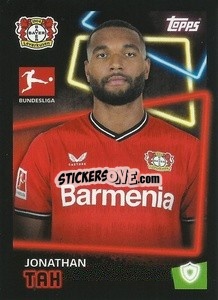 Sticker Jonathan Tah - German Football Bundesliga 2022-2023 - Topps
