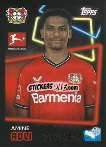 Sticker Amine Adli - German Football Bundesliga 2022-2023 - Topps
