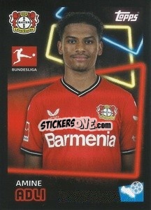 Cromo Amine Adli - German Football Bundesliga 2022-2023 - Topps