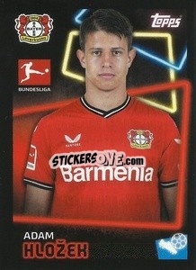 Figurina Adam Hložek - German Football Bundesliga 2022-2023 - Topps