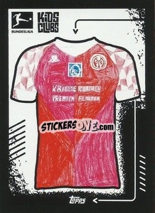 Sticker Kids Clubs Trikot - German Football Bundesliga 2022-2023 - Topps