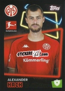 Sticker Alexander Hack - German Football Bundesliga 2022-2023 - Topps