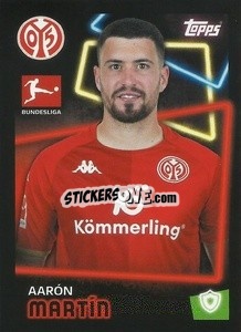 Sticker Aarón Martín - German Football Bundesliga 2022-2023 - Topps