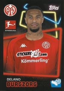 Sticker Delano Burgzorg - German Football Bundesliga 2022-2023 - Topps