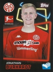 Sticker Jonathan Burkardt - German Football Bundesliga 2022-2023 - Topps