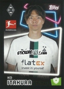 Sticker Ko Itakura - German Football Bundesliga 2022-2023 - Topps