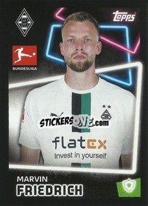 Sticker Marvin Friedrich - German Football Bundesliga 2022-2023 - Topps