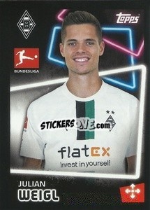 Sticker Julian Weigl - German Football Bundesliga 2022-2023 - Topps