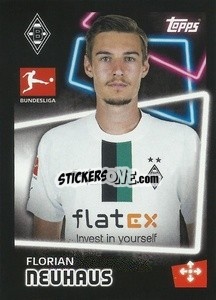 Sticker Florian Neuhaus - German Football Bundesliga 2022-2023 - Topps