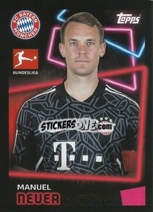 Sticker Manuel Neuer - German Football Bundesliga 2022-2023 - Topps