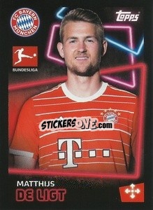 Cromo Matthijs de Ligt - German Football Bundesliga 2022-2023 - Topps