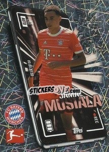 Sticker Jamal Musiala - German Football Bundesliga 2022-2023 - Topps
