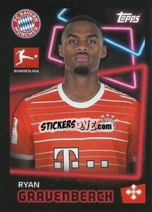 Sticker Ryan Gravenberch - German Football Bundesliga 2022-2023 - Topps