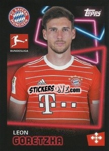 Sticker Leon Goretzka - German Football Bundesliga 2022-2023 - Topps
