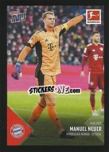 Sticker Manuel Neuer (FC Bayern München) - German Football Bundesliga 2022-2023 - Topps