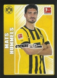 Sticker Mats Hummels (Borussia Dortmund) - German Football Bundesliga 2022-2023 - Topps