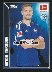 Sticker Simon Terodde (Fc Schalke 04) - German Football Bundesliga 2022-2023 - Topps