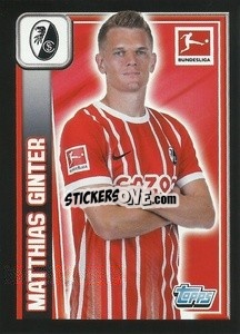 Sticker Matthias Ginter (Sport-Club Freiburg) - German Football Bundesliga 2022-2023 - Topps