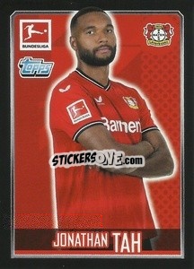 Sticker Jonathan Tah (Bayer 04 Leverkusen) - German Football Bundesliga 2022-2023 - Topps